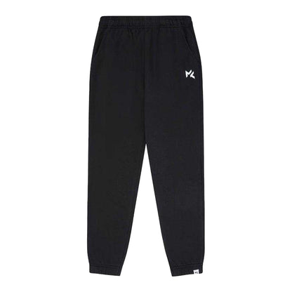 Black - Front - Miss Kick Girls Shirley Jogging Bottoms