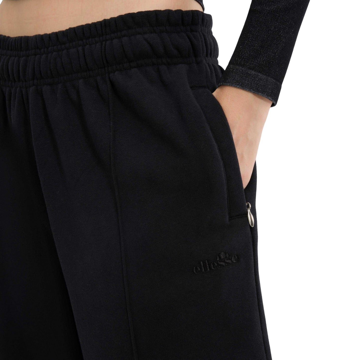 Black - Lifestyle - Ellesse Womens-Ladies Casoli Jogging Bottoms