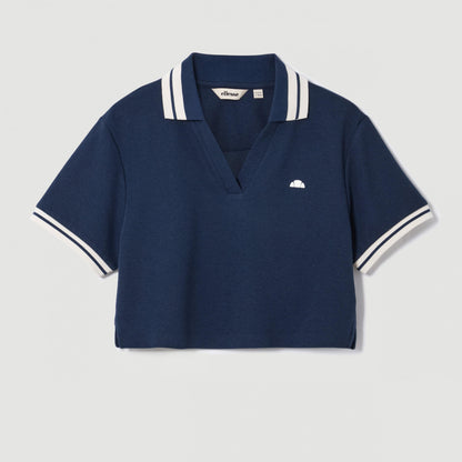 Navy - Lifestyle - Ellesse Womens-Ladies Fernie Polo Shirt