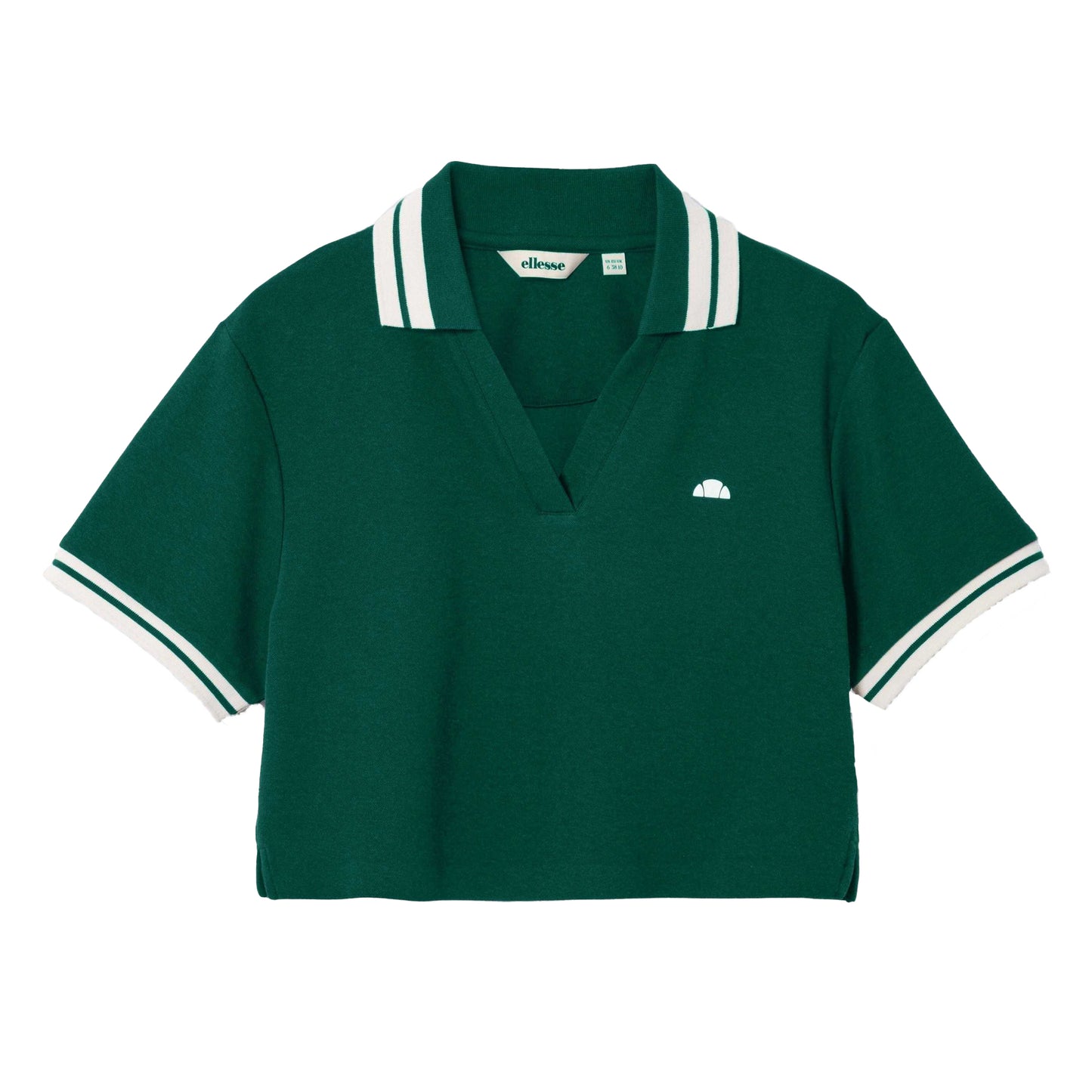 Dark Green - Front - Ellesse Womens-Ladies Fernie Polo Shirt