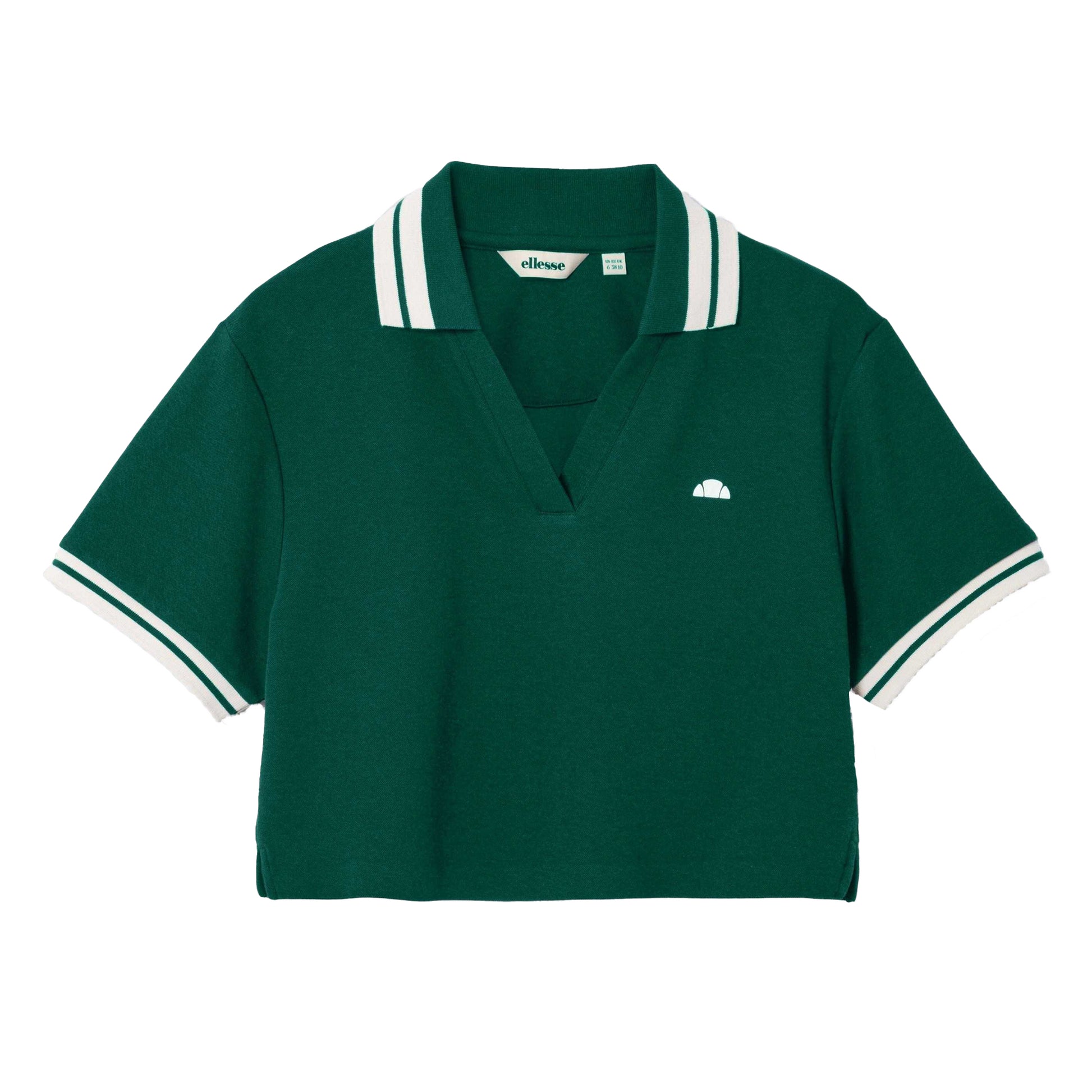 Dark Green - Front - Ellesse Womens-Ladies Fernie Polo Shirt