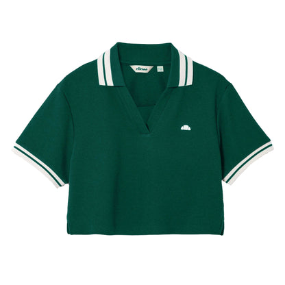 Dark Green - Front - Ellesse Womens-Ladies Fernie Polo Shirt