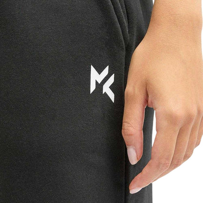 Black - Side - Miss Kick Womens-Ladies Freya Jogging Bottoms