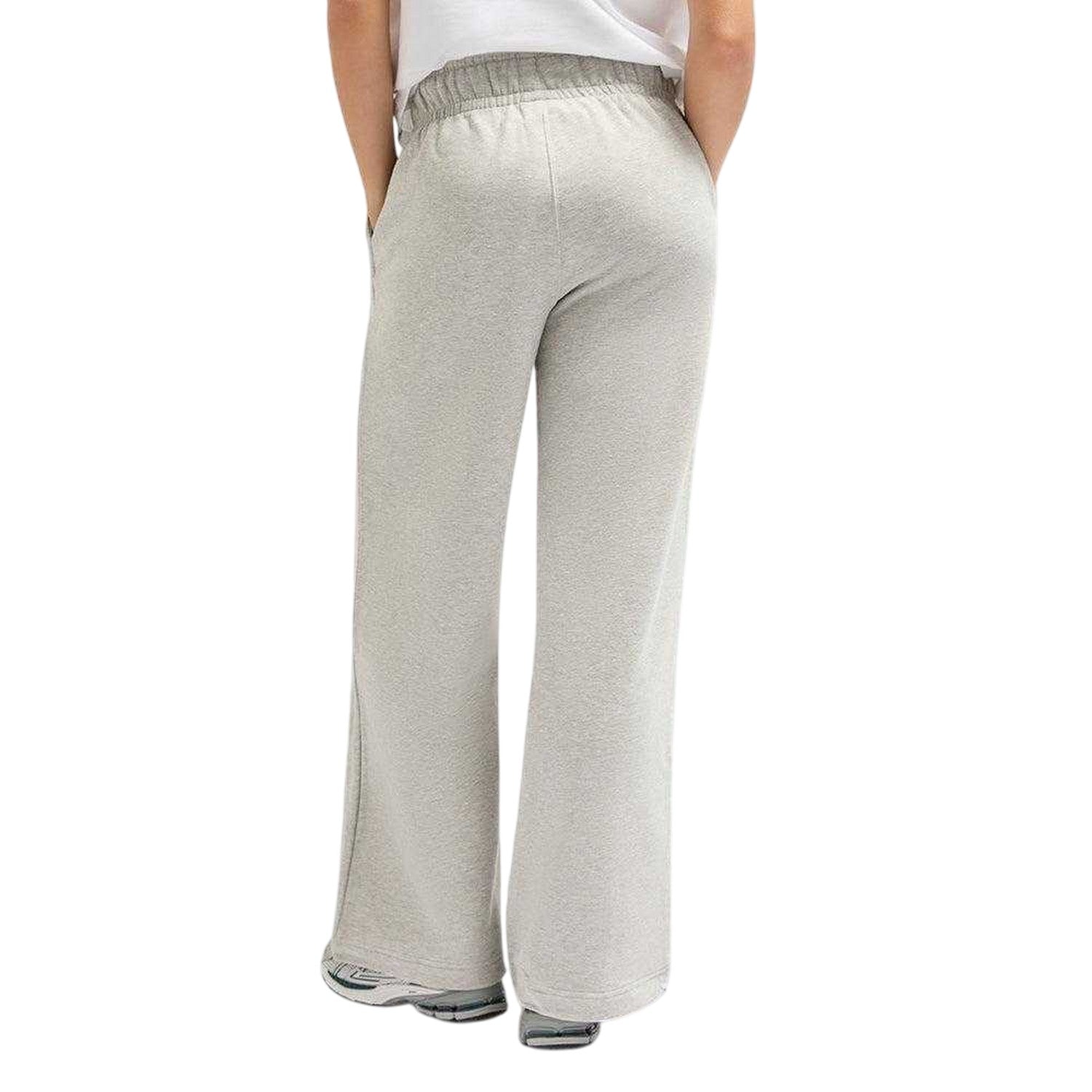 Grey Marl - Back - Miss Kick Womens-Ladies Freya Jogging Bottoms