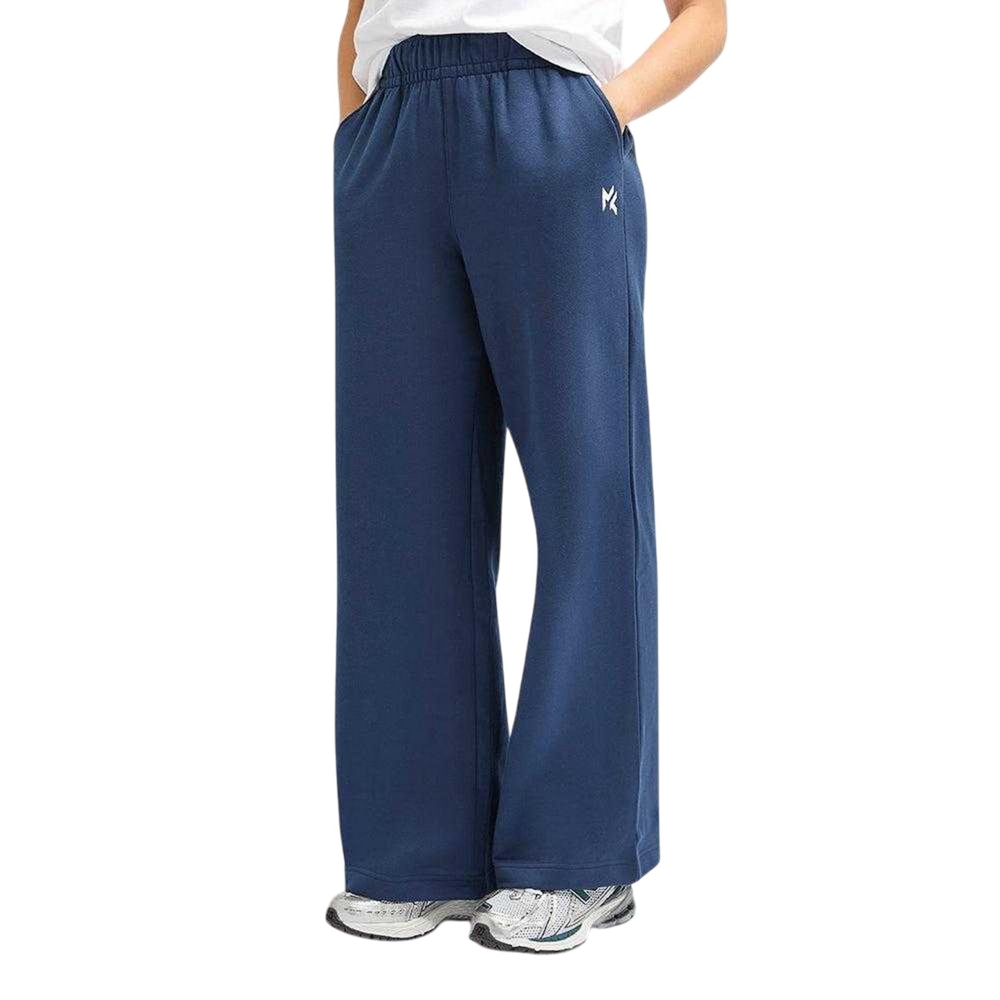 Navy - Front - Miss Kick Womens-Ladies Freya Jogging Bottoms