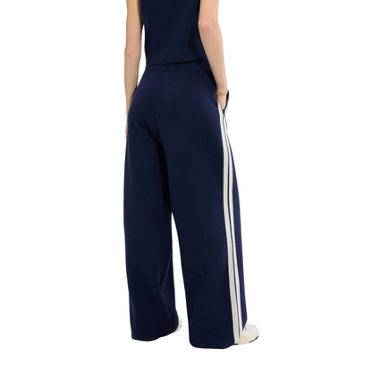 Navy - Back - Ellesse Womens-Ladies Niantellos Knitted Trousers