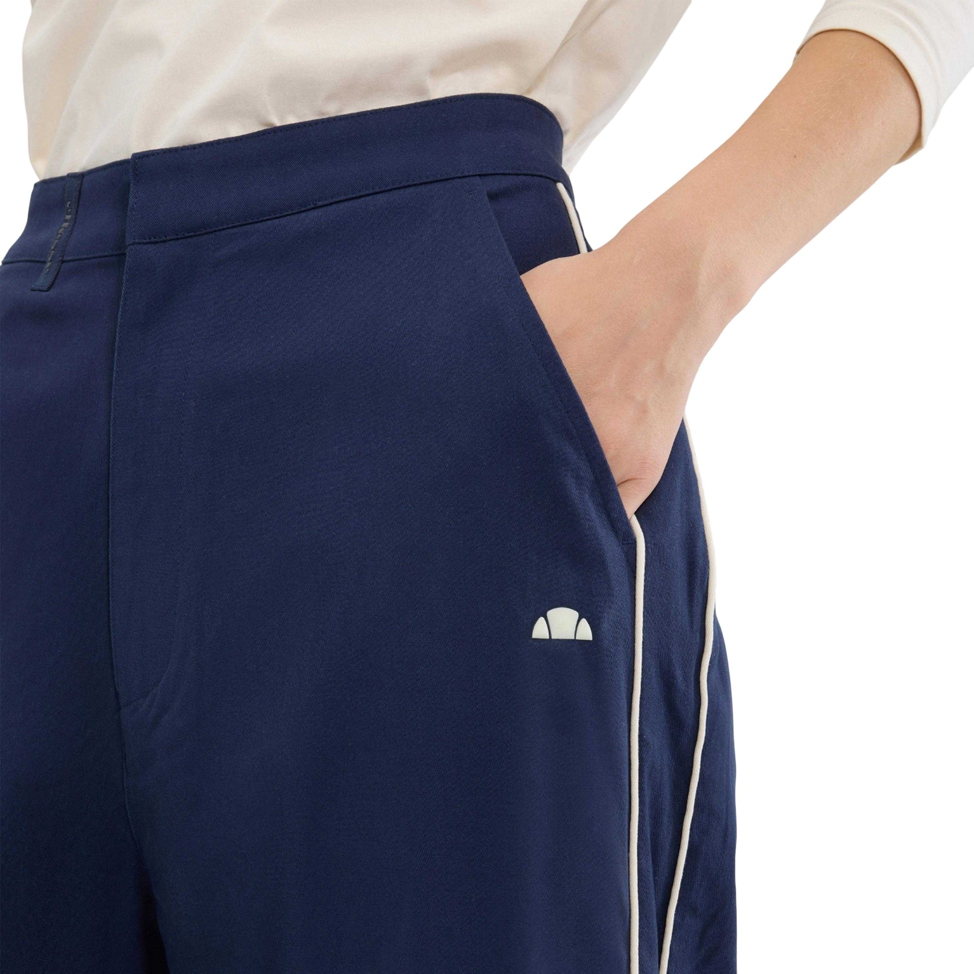 Navy - Side - Ellesse Womens-Ladies Oxford Trousers