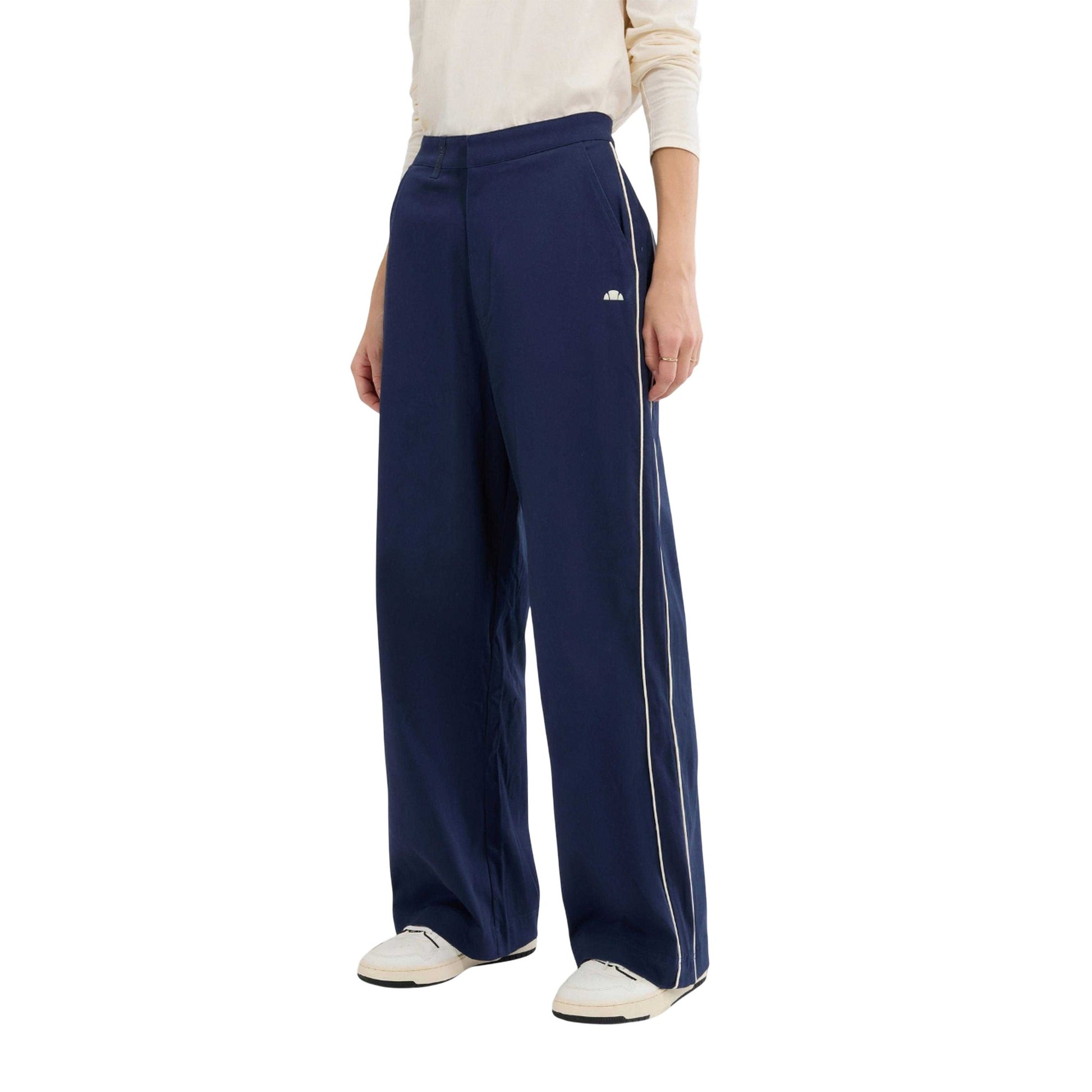 Navy - Front - Ellesse Womens-Ladies Oxford Trousers