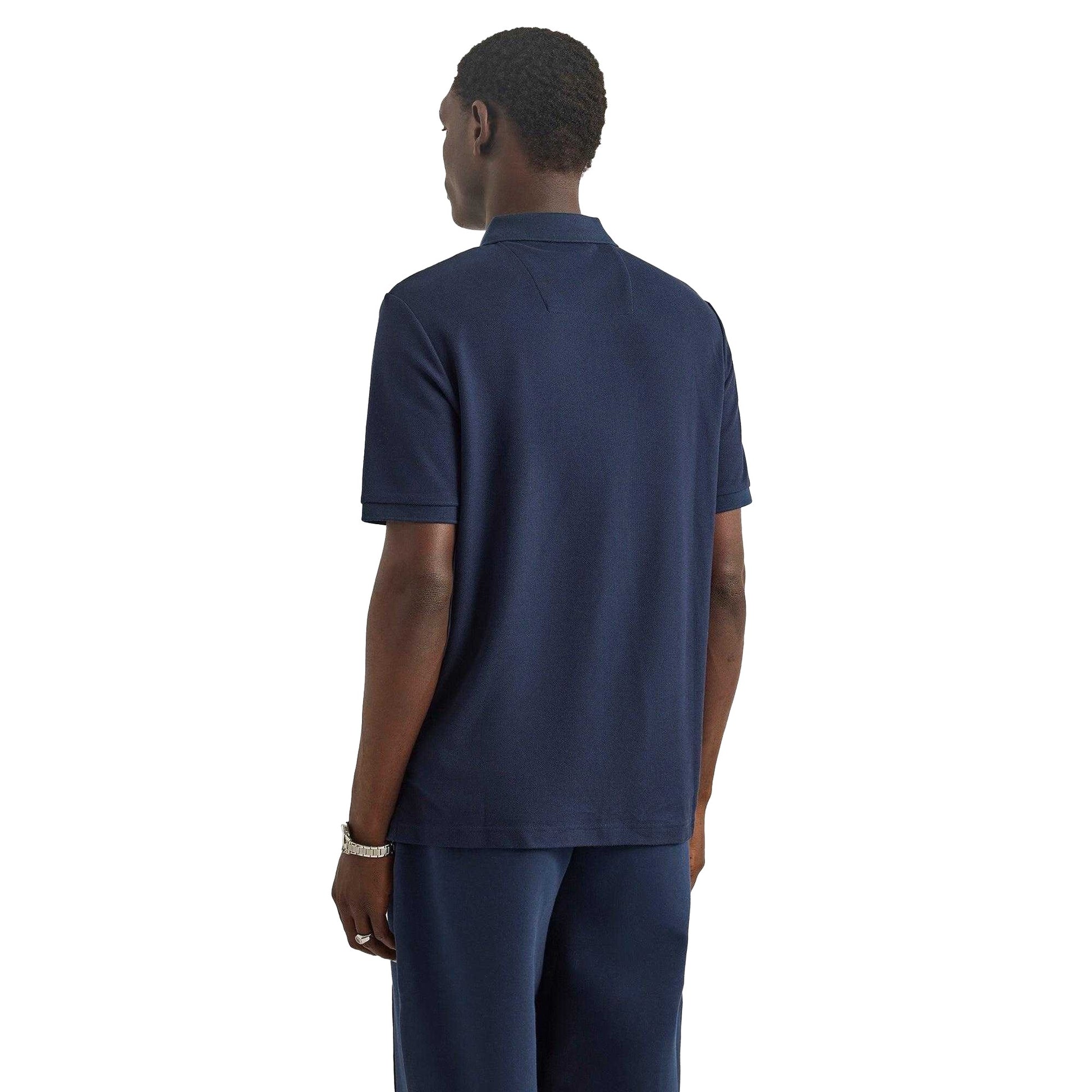 Dark Navy - Back - Nautica Mens Tandra Polo Shirt