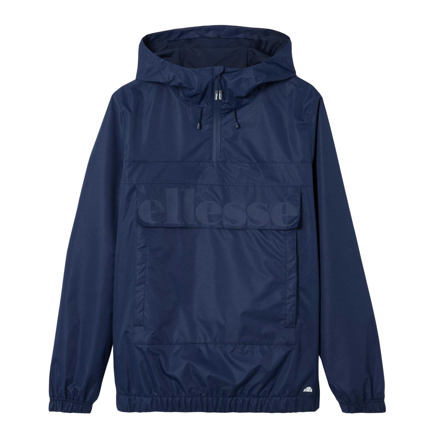 Navy - Front - Ellesse Mens Mont Overhead All Terrain Hooded Jacket