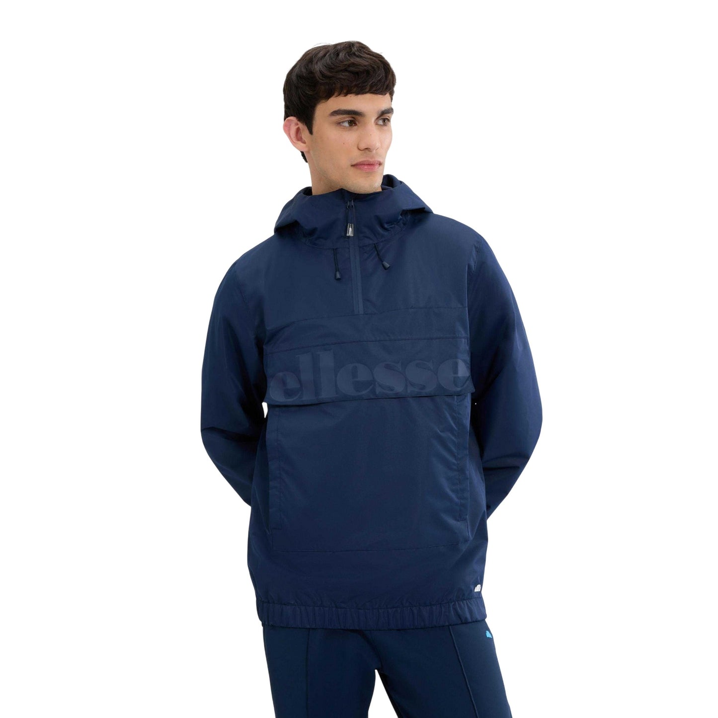 Navy - Lifestyle - Ellesse Mens Mont Overhead All Terrain Hooded Jacket