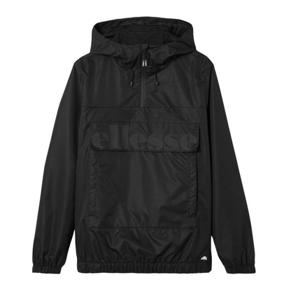 Black - Front - Ellesse Mens Mont Overhead All Terrain Hooded Jacket