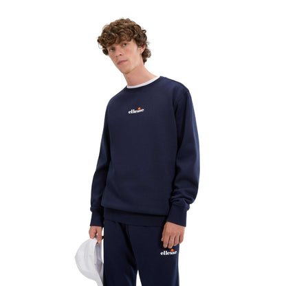 Navy - Side - Ellesse Mens Kiamto 2 Sweatshirt