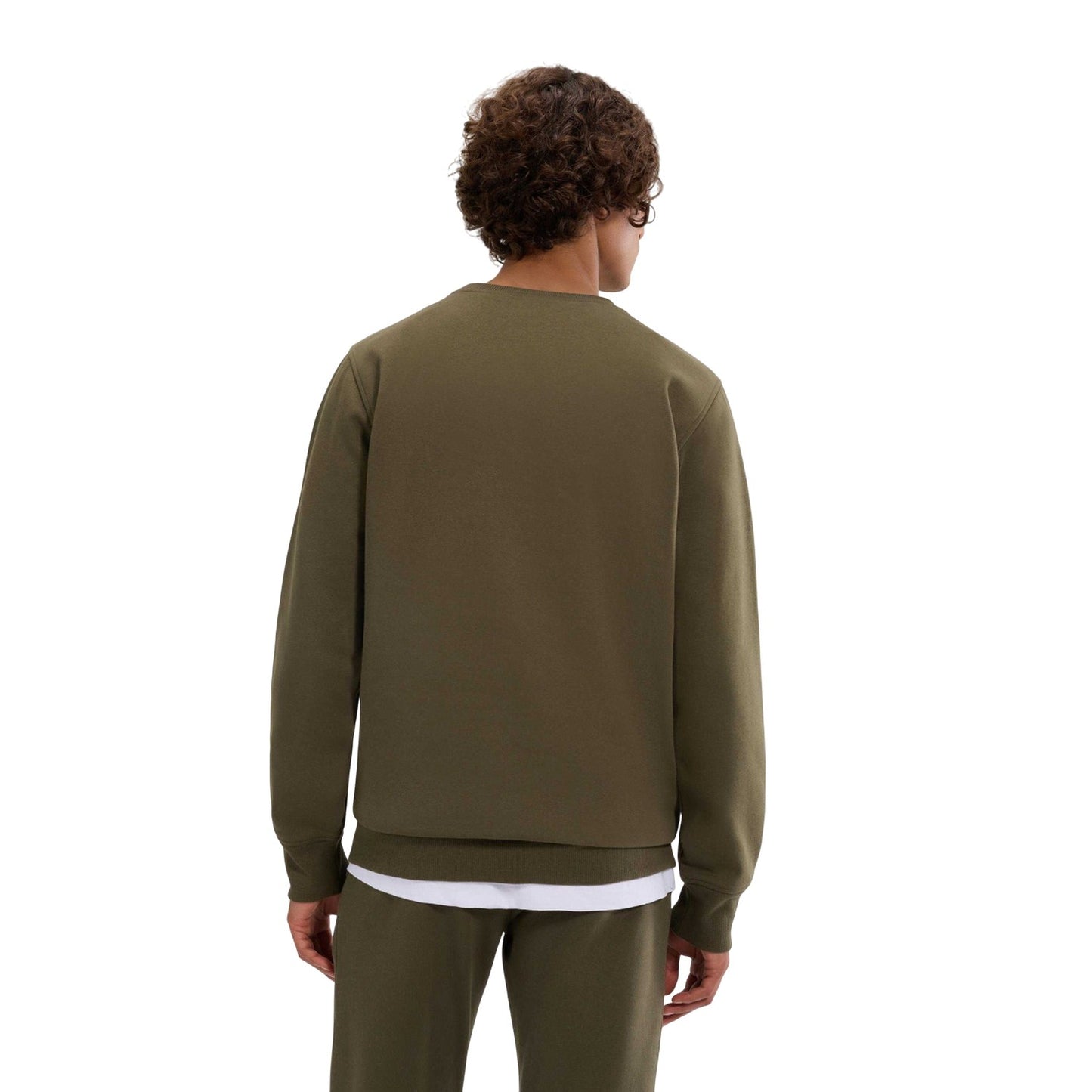 Khaki Green - Back - Ellesse Mens Kiamto 2 Sweatshirt