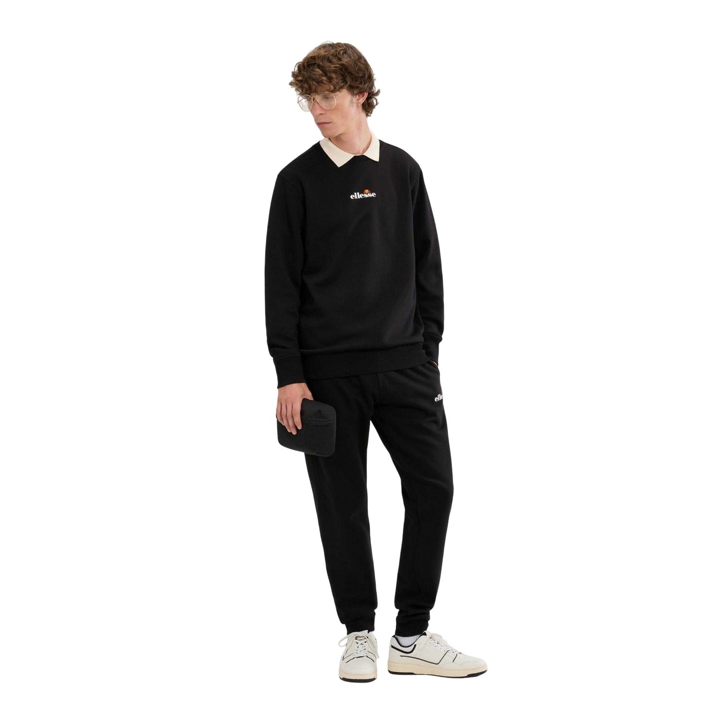 Black - Pack Shot - Ellesse Mens Kiamto 2 Sweatshirt