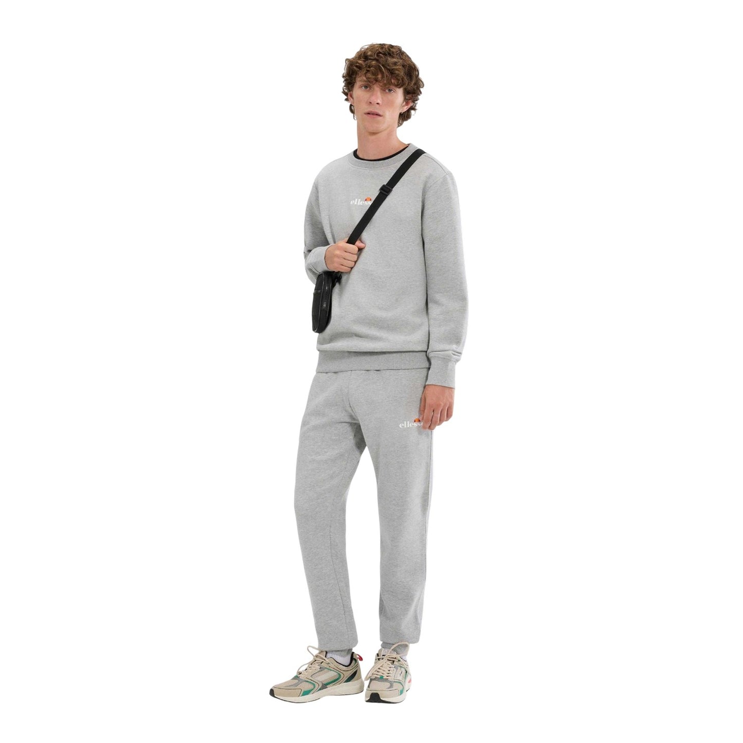 Light Grey Marl - Side - Ellesse Mens Kiamto 2 Sweatshirt