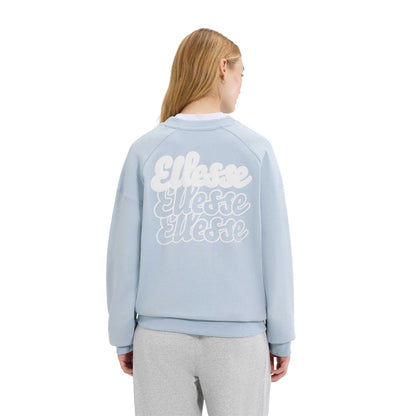 Light Blue - Back - Ellesse Womens-Ladies Lo Sbuffo Sweatshirt