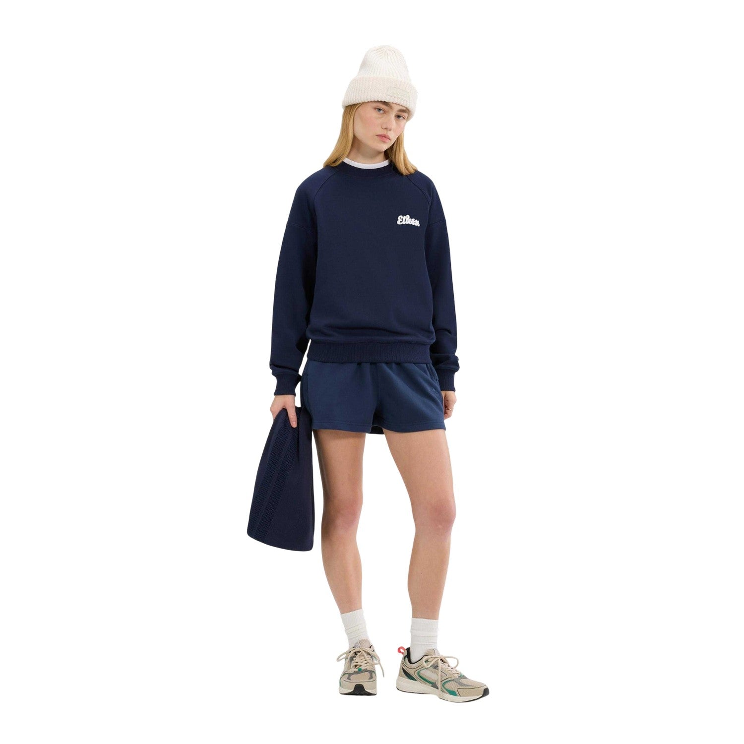 Navy - Lifestyle - Ellesse Womens-Ladies Lo Sbuffo Sweatshirt