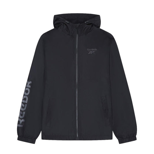 Black - Front - Reebok Mens RB1538 Windbreaker