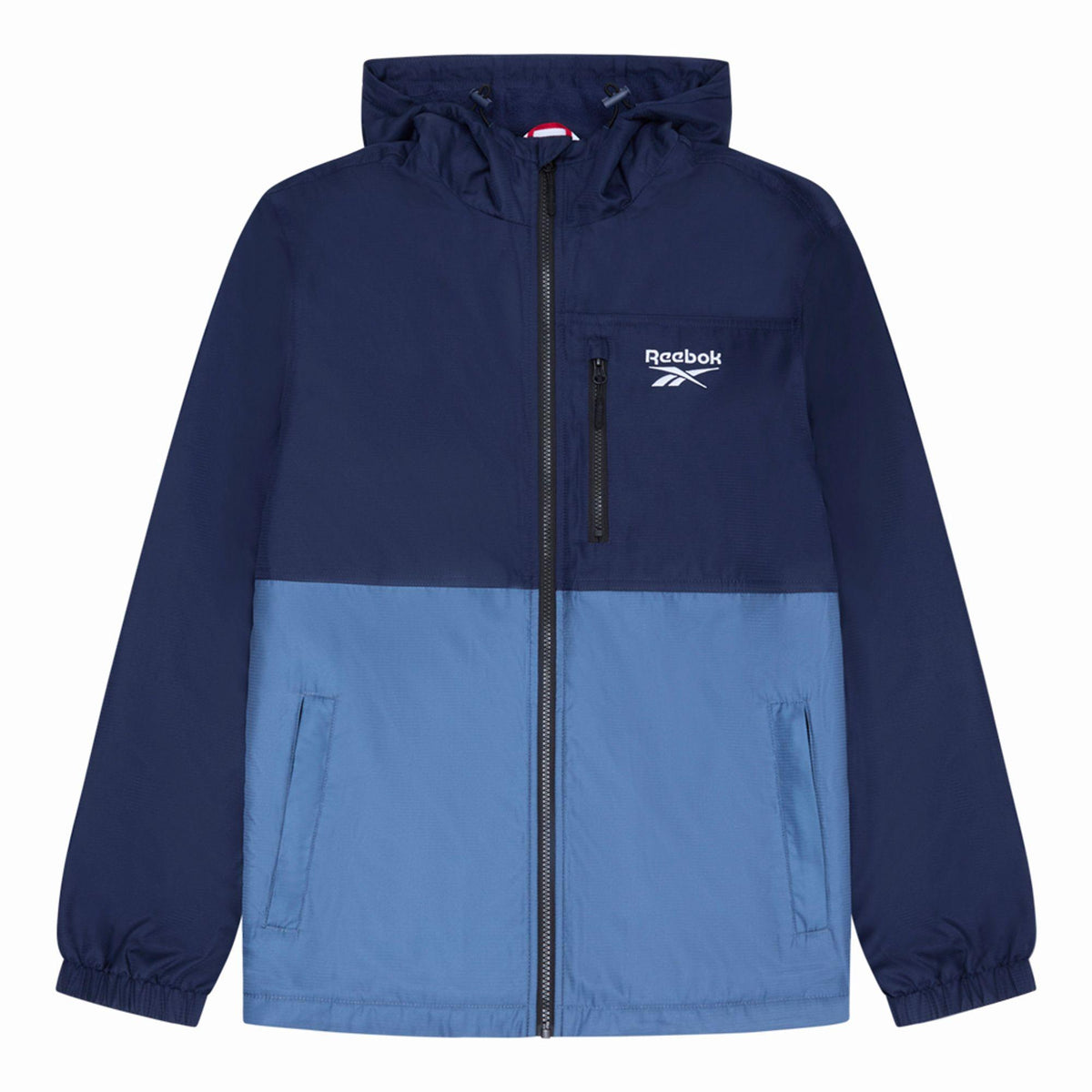 Mineral Blue - Front - Reebok Mens RB1540 Windbreaker