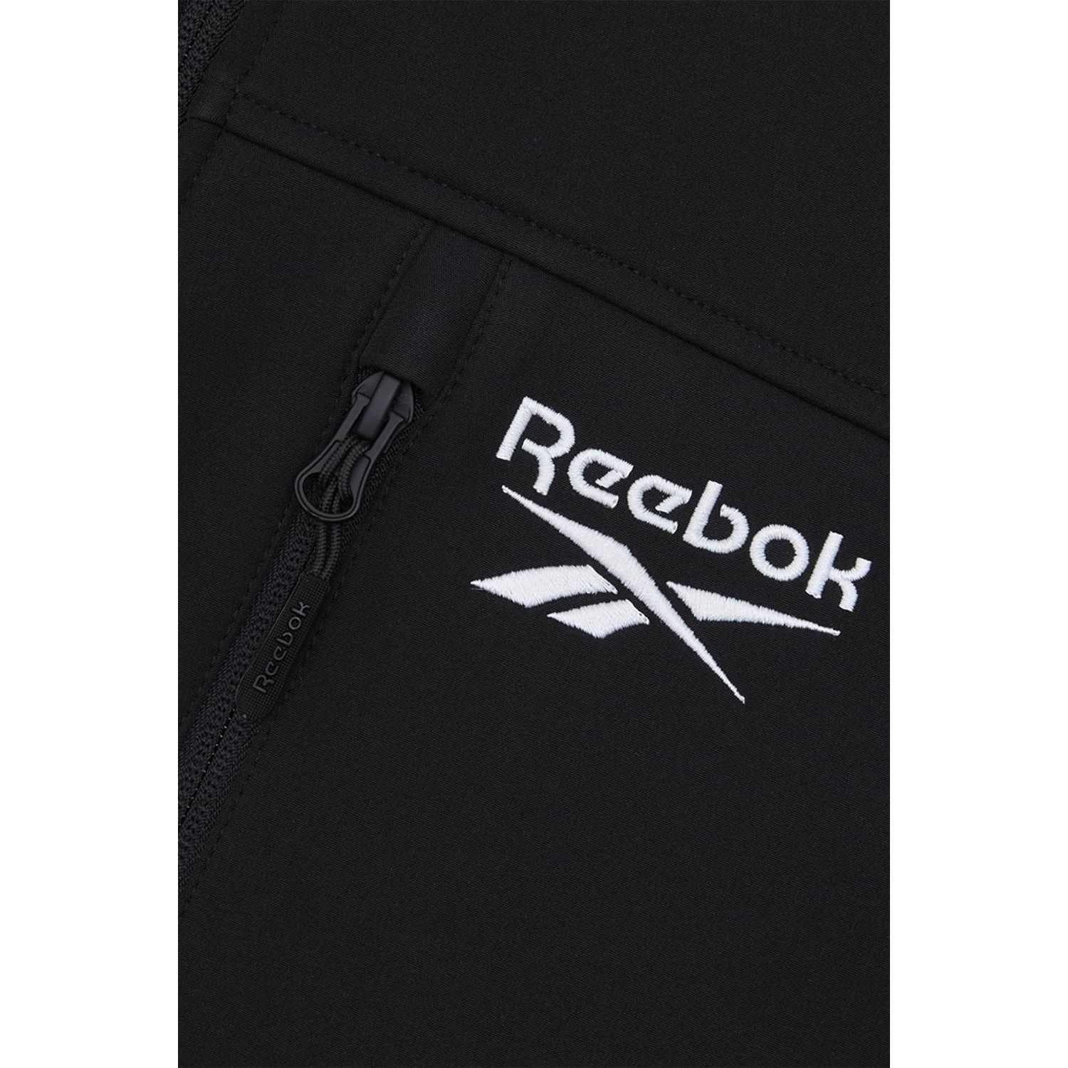 Black - Side - Reebok Mens Soft Shell Jacket