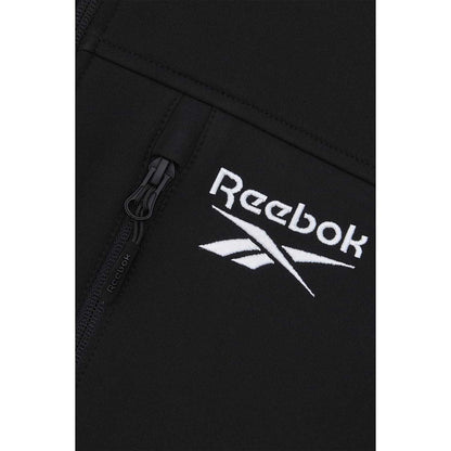 Black - Side - Reebok Mens Soft Shell Jacket