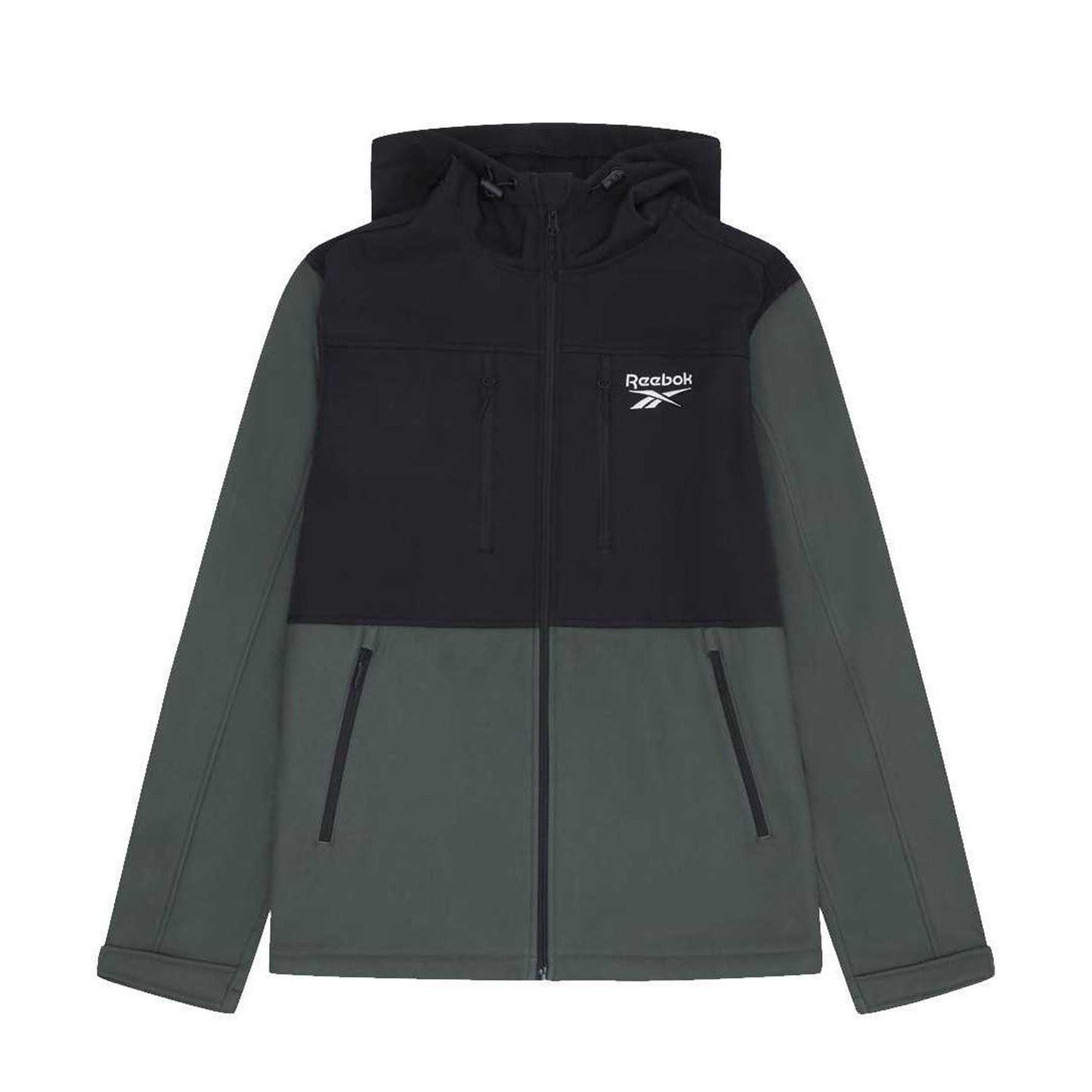 Olive - Front - Reebok Mens Soft Shell Jacket