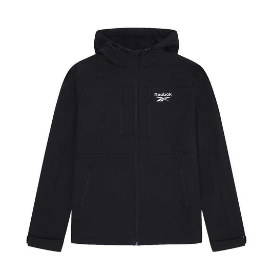 Black - Front - Reebok Mens Soft Shell Jacket