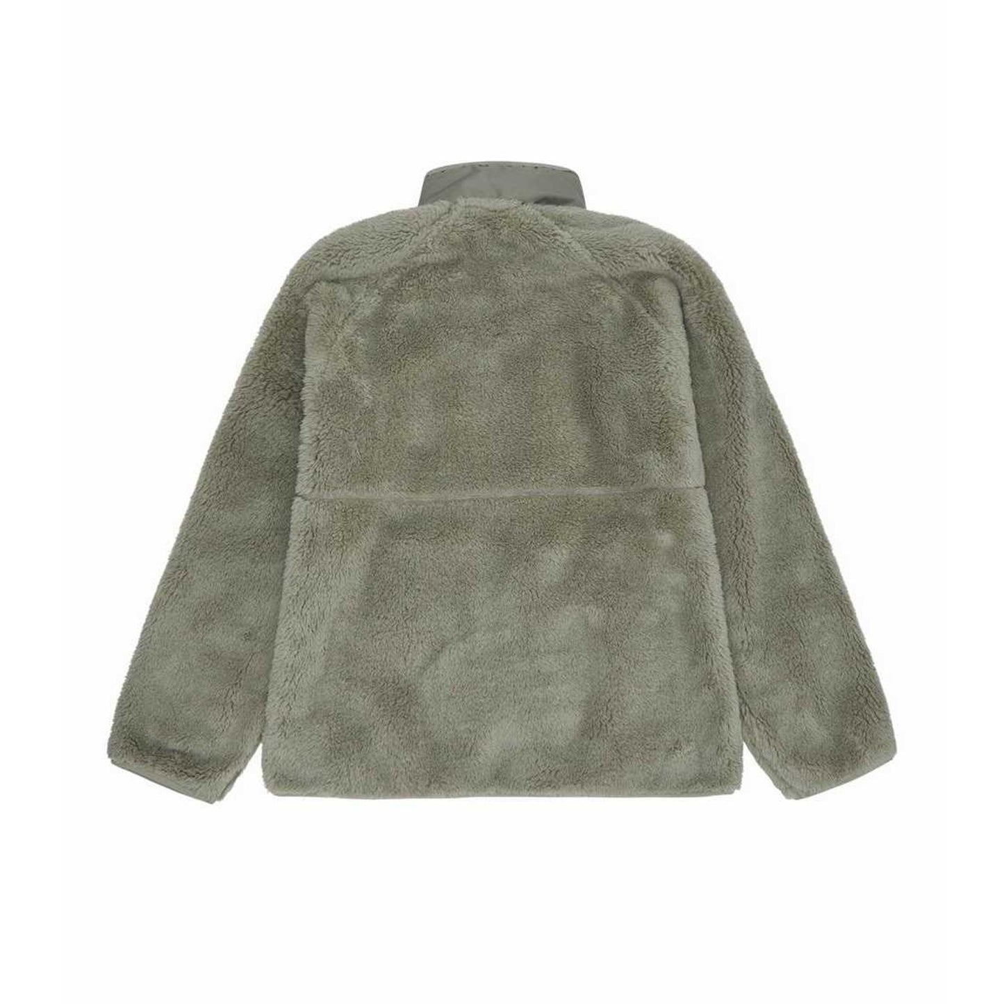 Sage - Back - Reebok Womens-Ladies Double Monkey Fleece Jacket