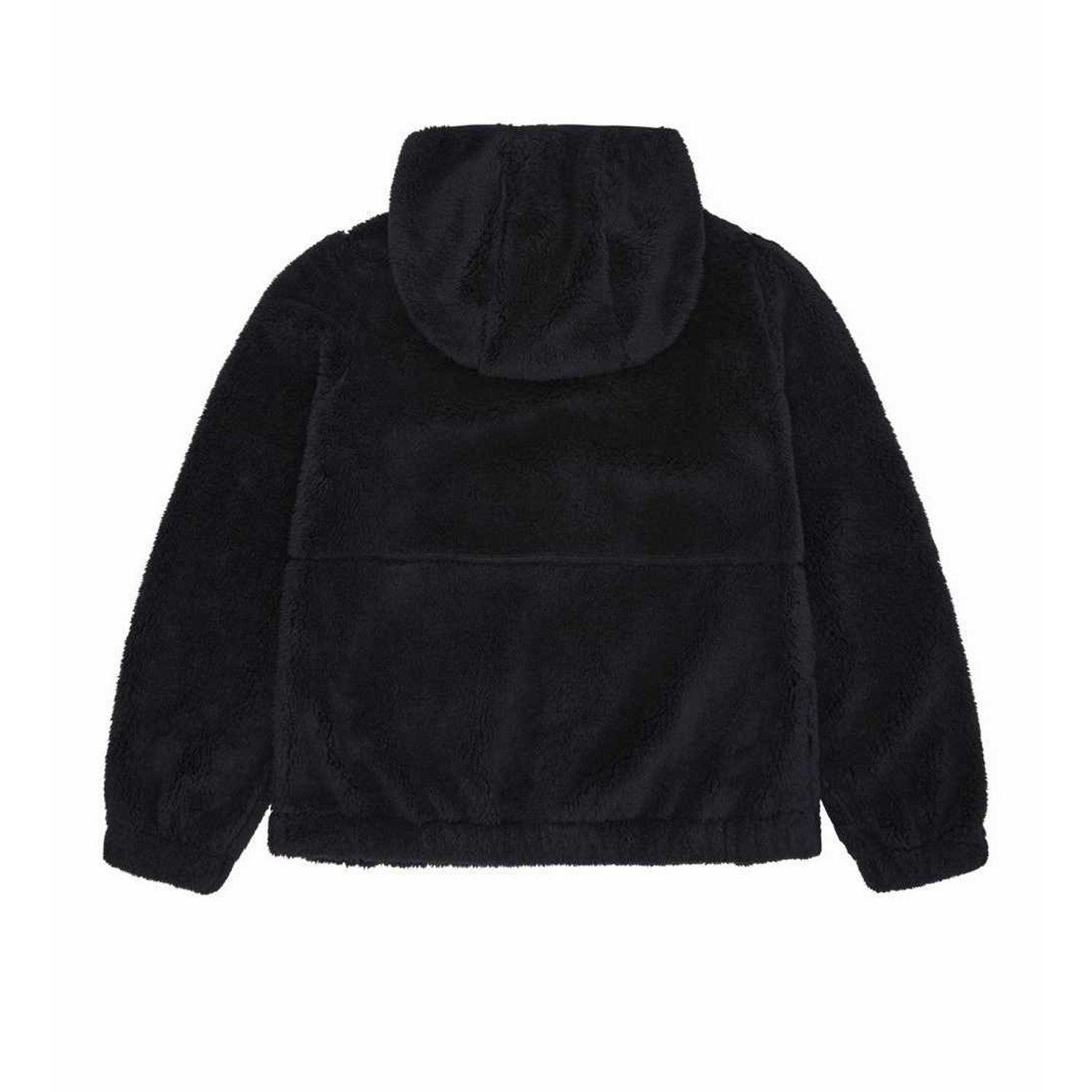 Black - Back - Reebok Womens-Ladies Double Monkey Fleece Jacket