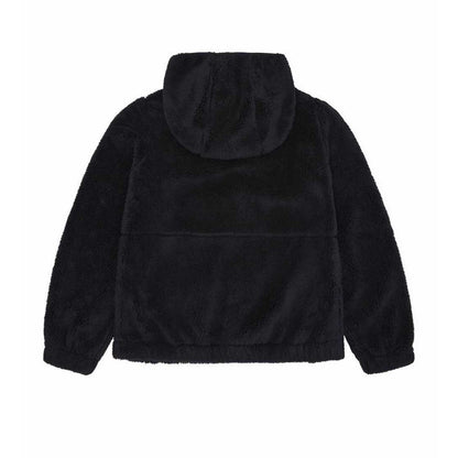 Black - Back - Reebok Womens-Ladies Double Monkey Fleece Jacket