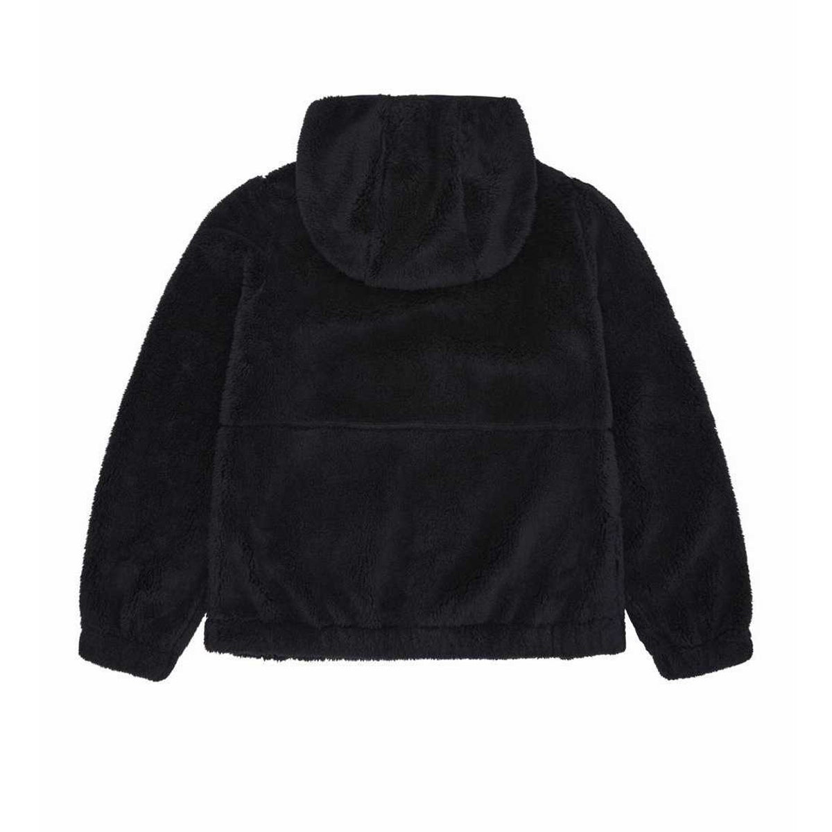 Black - Back - Reebok Womens-Ladies Double Monkey Fleece Jacket