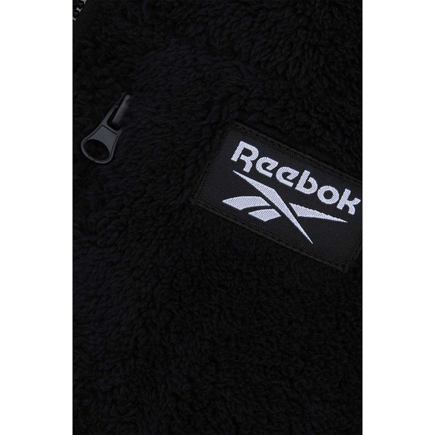 Black - Lifestyle - Reebok Womens-Ladies Double Monkey Fleece Jacket