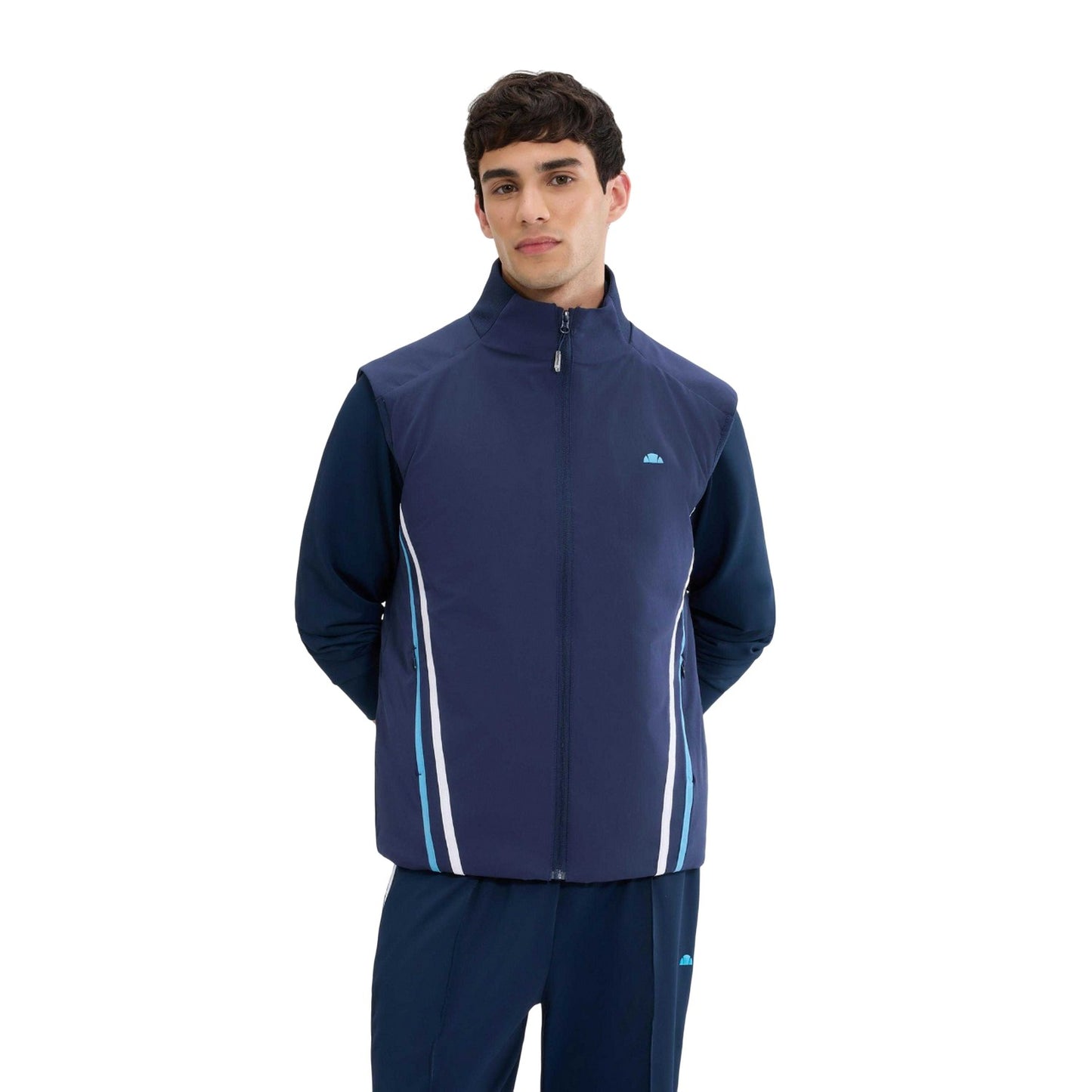 Navy - Lifestyle - Ellesse Mens Rushano Gilet