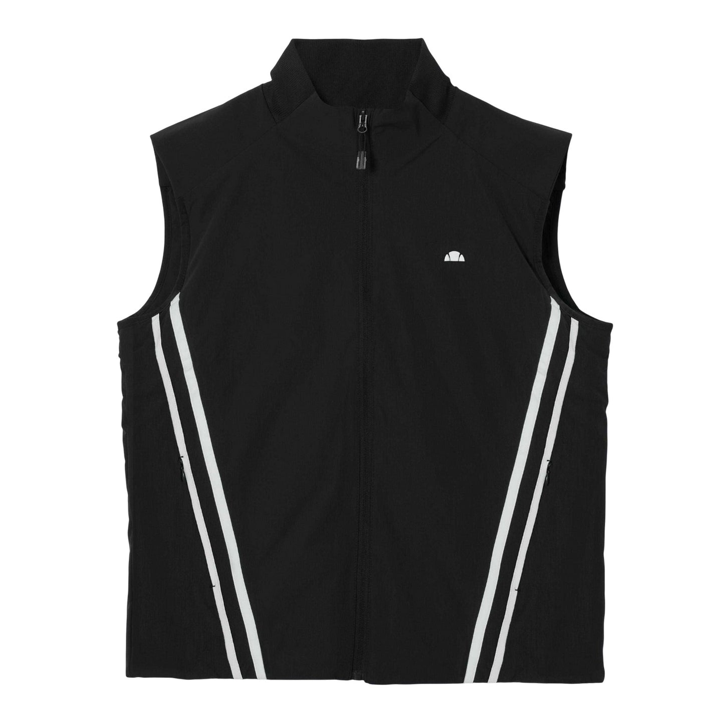 Black - Front - Ellesse Mens Rushano Gilet