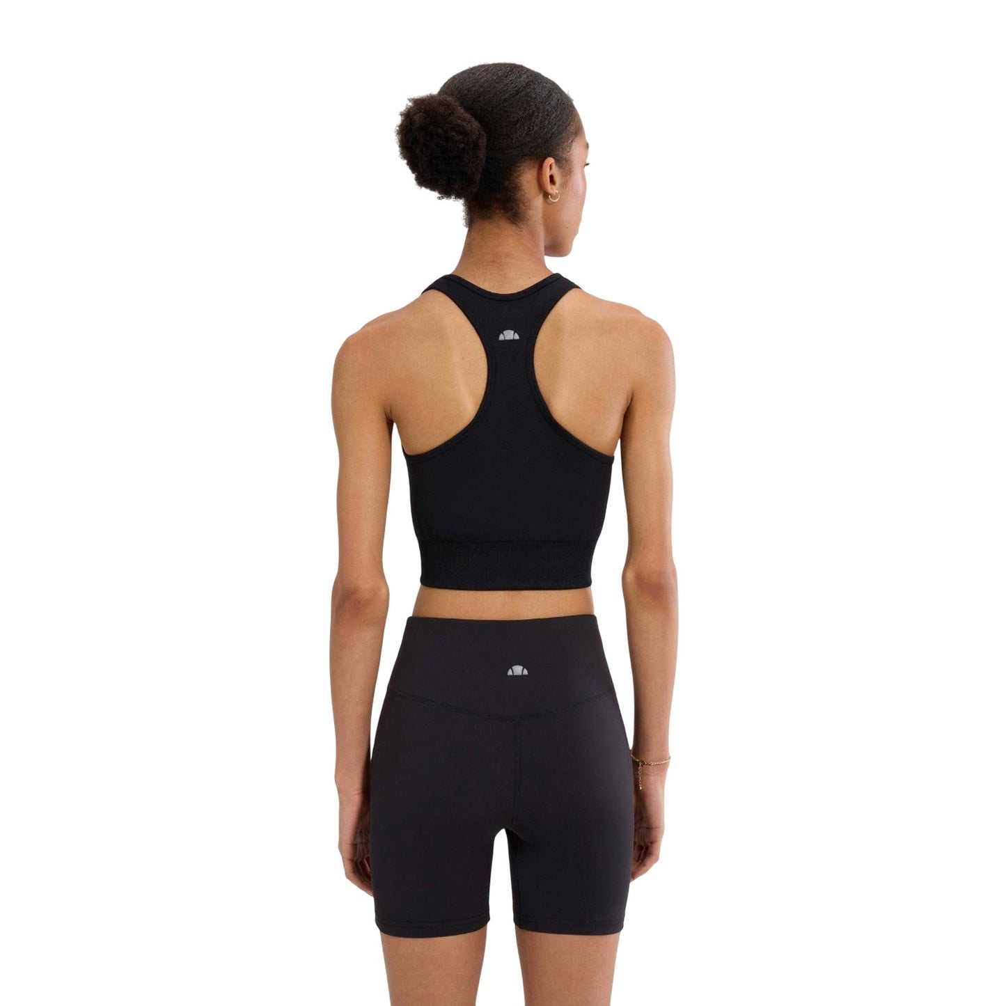 Black - Back - Ellesse Womens-Ladies Cascades Sports Top
