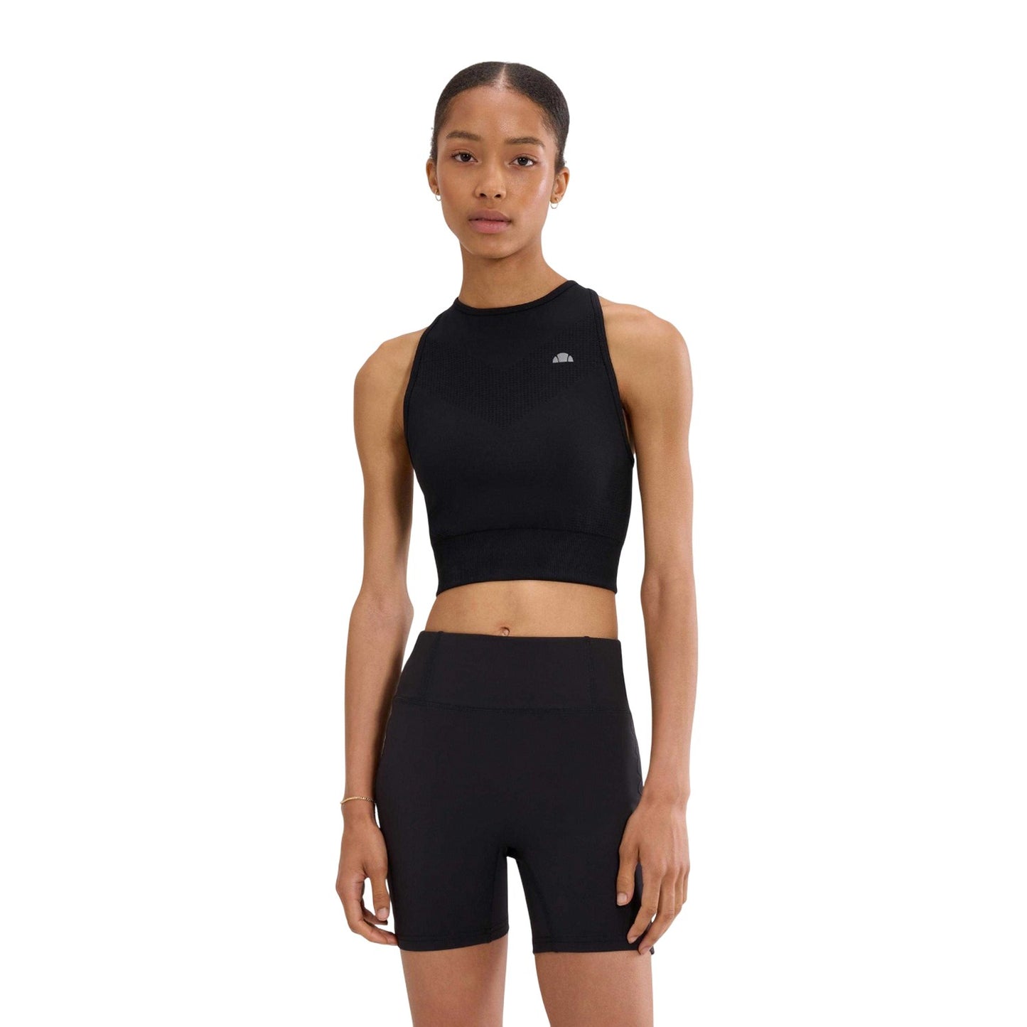 Black - Front - Ellesse Womens-Ladies Cascades Sports Top