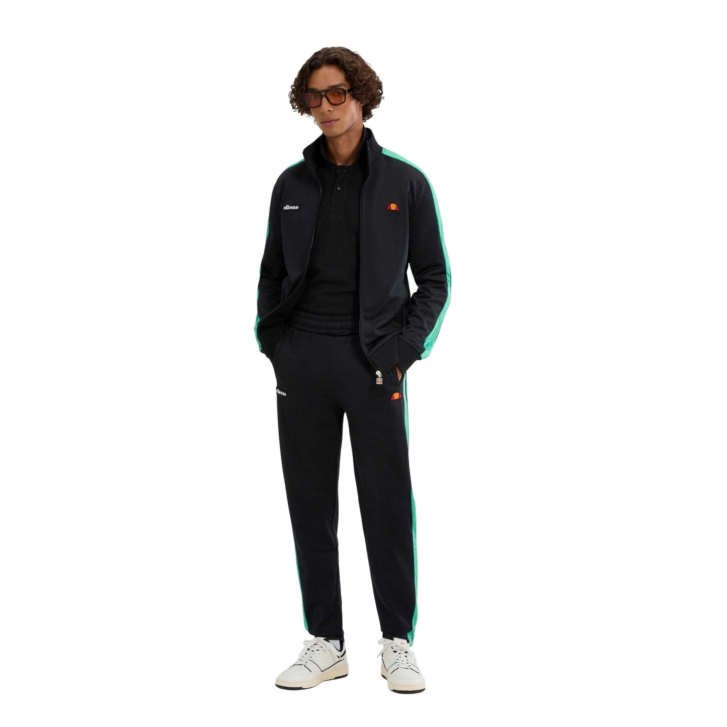 Black - Lifestyle - Ellesse Mens Cervinio Track Top