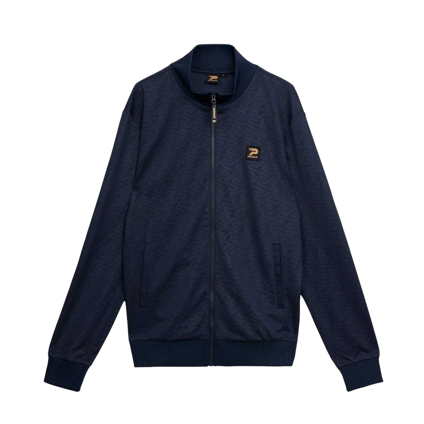 Navy - Front - Patrick Mens Patterson Track Jacket