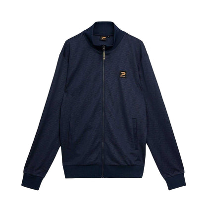 Navy - Front - Patrick Mens Patterson Track Jacket