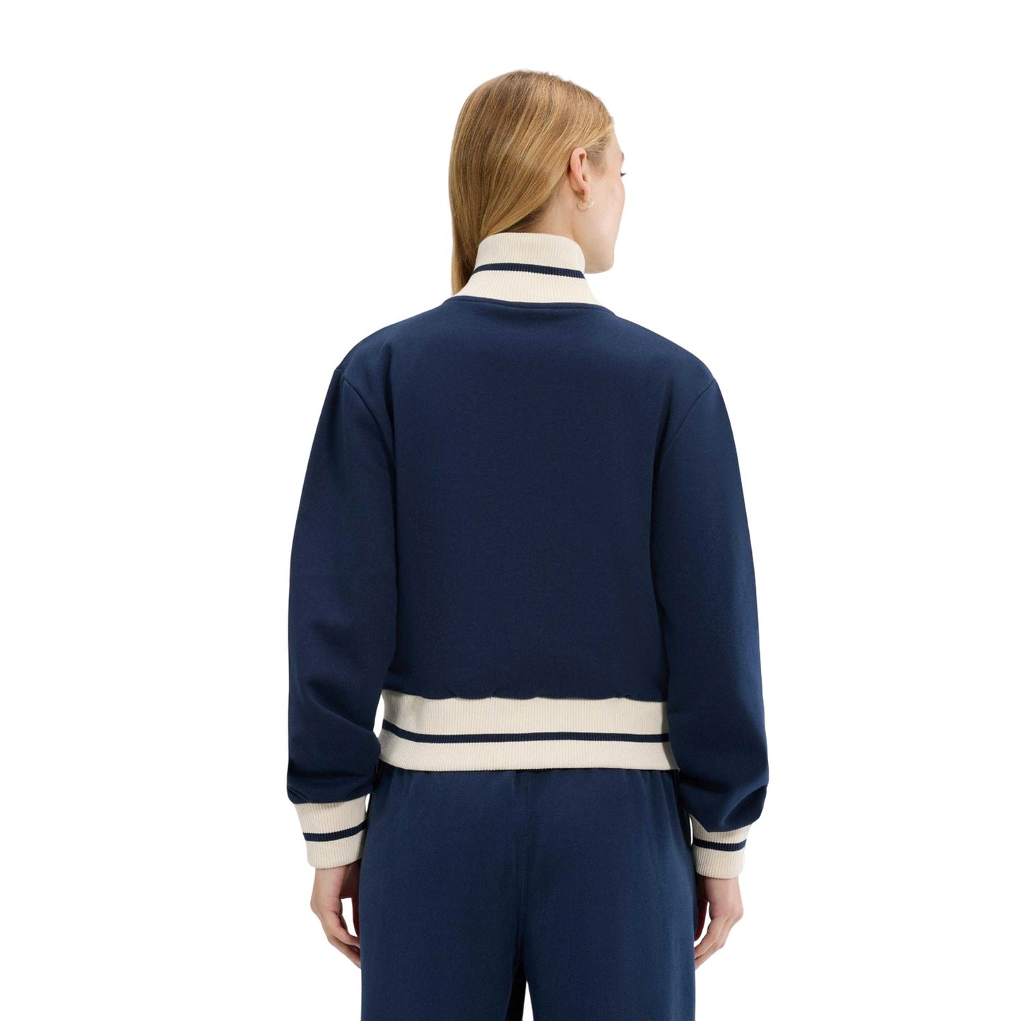 Navy - Back - Ellesse Womens-Ladies Sanita Full Zip Jacket