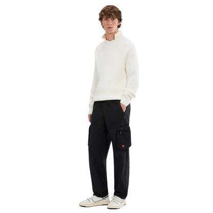 Black - Lifestyle - Ellesse Mens Squadron Cargo Trousers