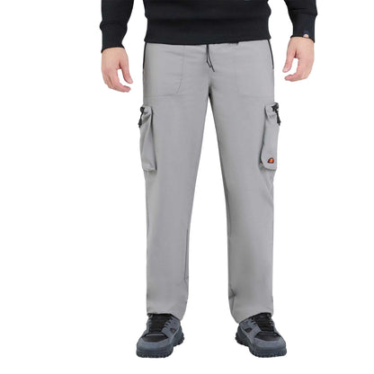 Taupe - Front - Ellesse Mens Squadron Cargo Trousers