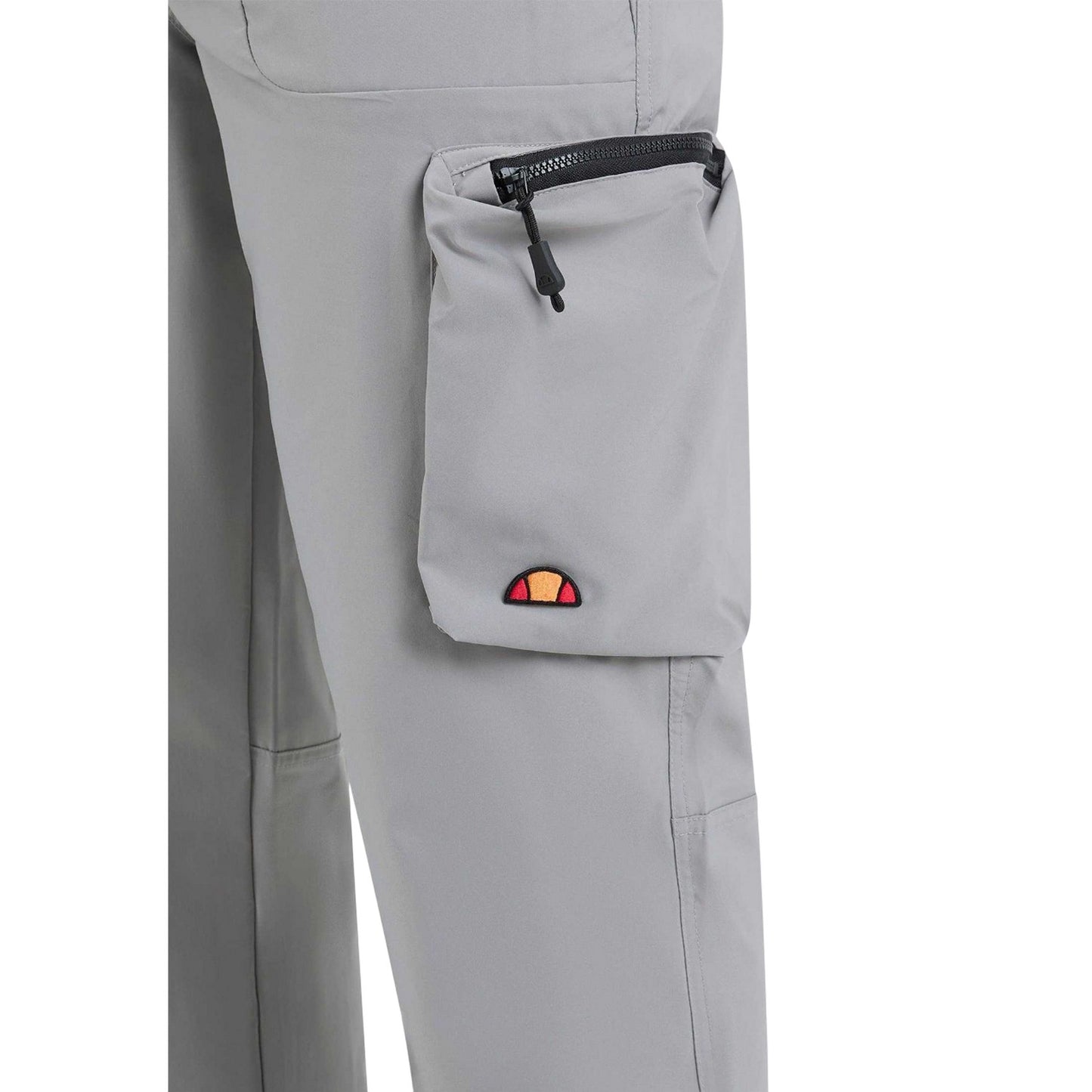 Taupe - Side - Ellesse Mens Squadron Cargo Trousers