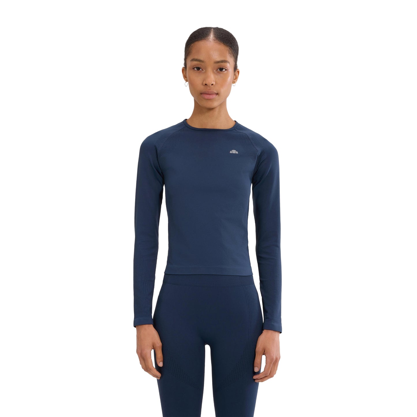 Navy - Front - Ellesse Womens-Ladies D´Irene Long-Sleeved T-Shirt
