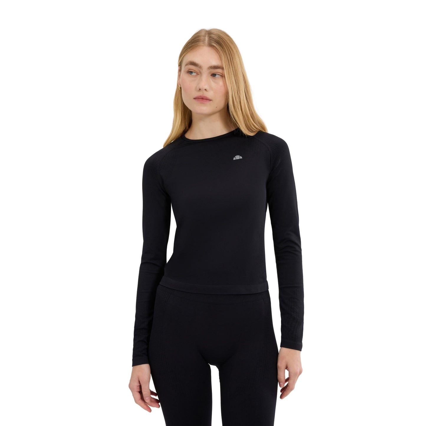 Black - Front - Ellesse Womens-Ladies D´Irene Long-Sleeved T-Shirt