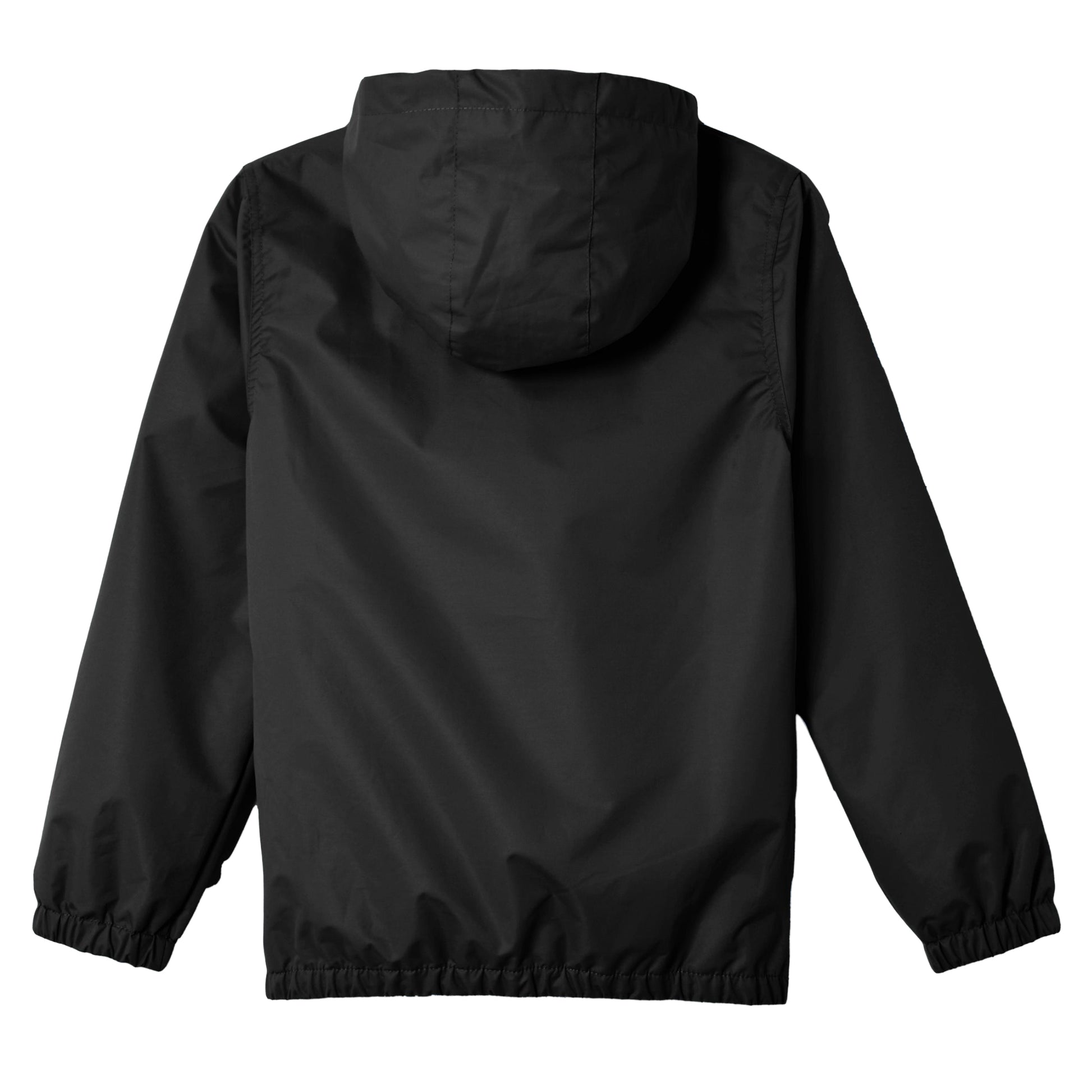 Black - Back - Ellesse Boys Dplazo Overhead Jacket