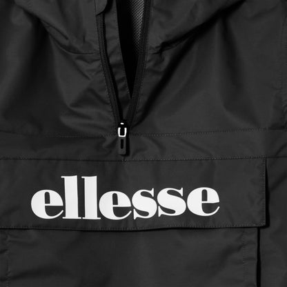 Black - Side - Ellesse Boys Dplazo Overhead Jacket