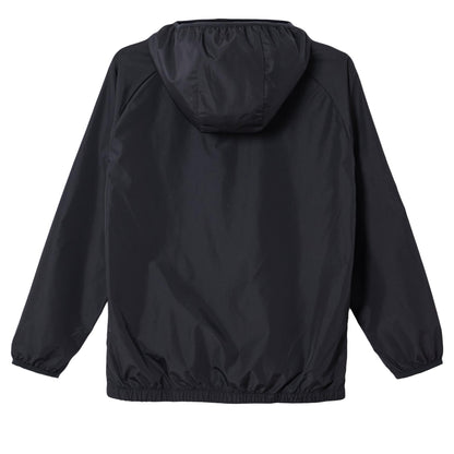 Black - Back - Ellesse Boys Garbon Windrunner Jacket