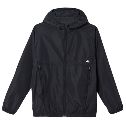 Black - Front - Ellesse Boys Garbon Windrunner Jacket